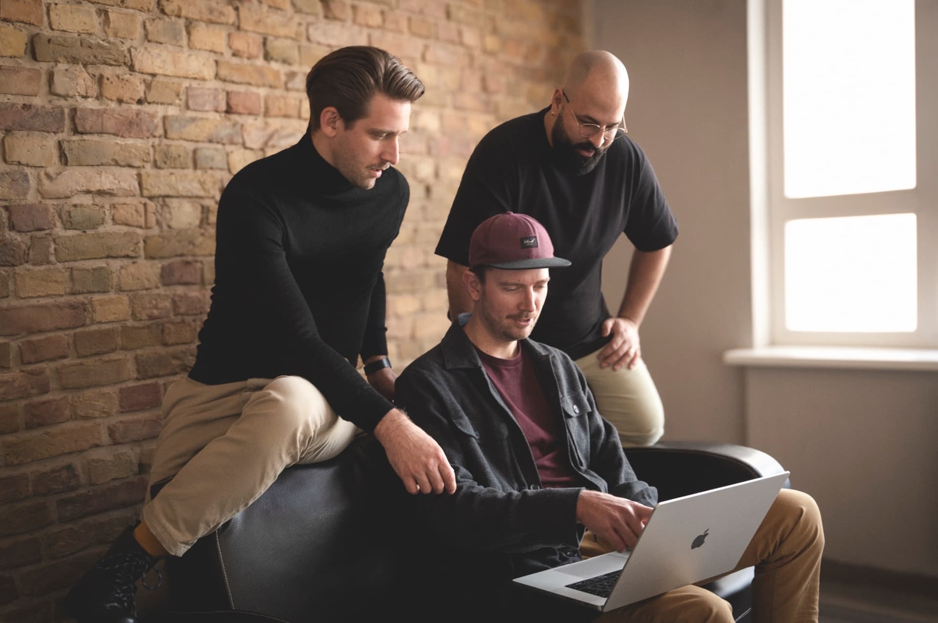 Das Team von KI Impact bei der Arbeit